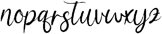Shabrina otf (400) Font LOWERCASE