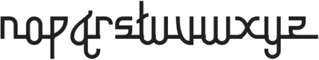 Shabyan otf (400) Font LOWERCASE