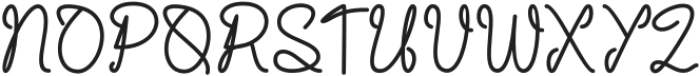 Shachrist Regular otf (400) Font UPPERCASE