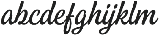 Shackie Handpainted Thin Italic otf (100) Font LOWERCASE