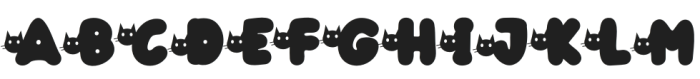 Shadow Cat Head otf (400) Font LOWERCASE