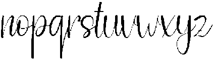 Shadow Vintage Regular otf (400) Font LOWERCASE