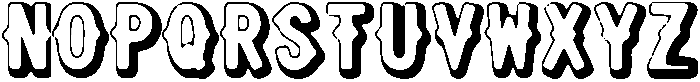 Shadow otf (400) Font LOWERCASE