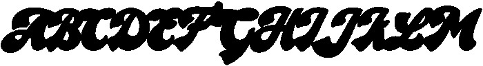 Shadow otf (400) Font UPPERCASE
