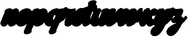 Shadow otf (400) Font LOWERCASE