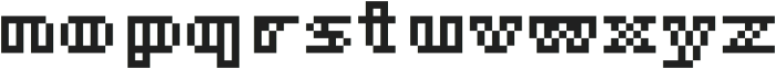 ShadowBits ttf (400) Font LOWERCASE