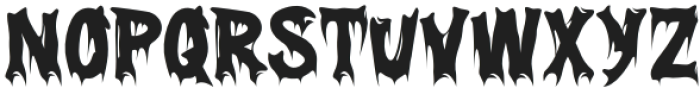 Shadows  Fright Regular otf (400) Font UPPERCASE