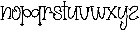 Shadows Halloween Regular otf (400) Font LOWERCASE