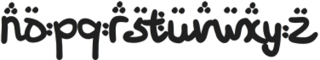 Shafwaein Yasser Regular otf (400) Font LOWERCASE
