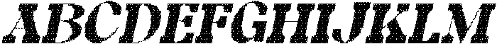 Shaga Disco Italic otf (400) Font UPPERCASE