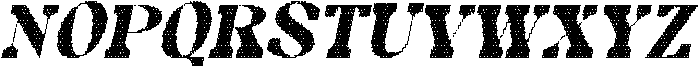 Shaga Disco Italic otf (400) Font UPPERCASE