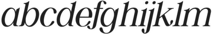 Shailey Morgance Italic otf (400) Font LOWERCASE