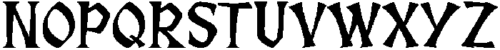 Shaka Sunset otf (400) Font UPPERCASE