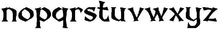 Shaka Sunset otf (400) Font LOWERCASE
