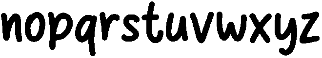 Shake Regular otf (400) Font LOWERCASE