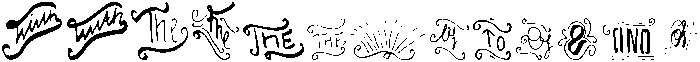 Shakila Ornaments otf (400) Font UPPERCASE