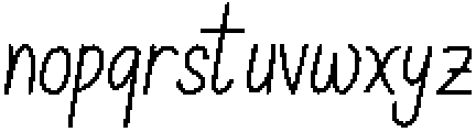 Shakila otf (400) Font LOWERCASE