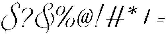 Shalefrost Nova Regular otf (400) Font OTHER CHARS