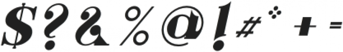 Shalima Italic otf (400) Font OTHER CHARS