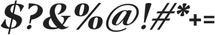 Shallot Extra Bold Italic ttf (700) Font OTHER CHARS