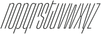 Shamgod Thin It otf (100) Font LOWERCASE