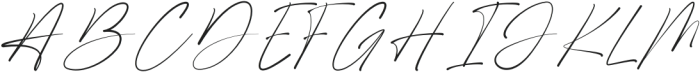 Shamson Signature otf (400) Font UPPERCASE