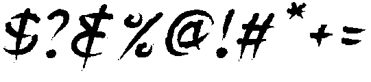 Shangrai Regular otf (400) Font OTHER CHARS
