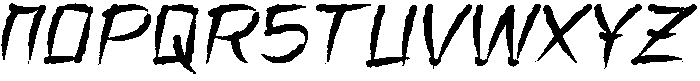Shangrai Regular otf (400) Font UPPERCASE