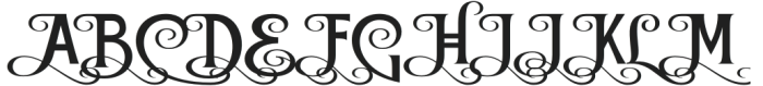 Shannon Dion Regular otf (400) Font UPPERCASE