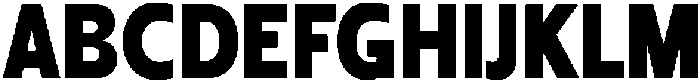 Shansio Black otf (900) Font UPPERCASE
