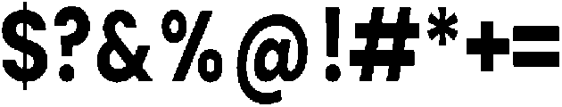 Shansio-Bold otf (700) Font OTHER CHARS