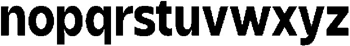 Shansio-Bold otf (700) Font LOWERCASE