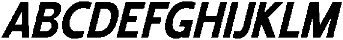 Shansio-BoldItalic otf (700) Font UPPERCASE
