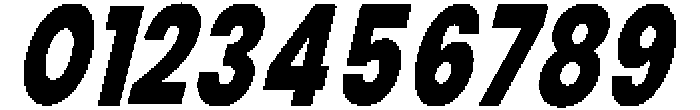 Shansio Extra Bold Italic otf (700) Font OTHER CHARS