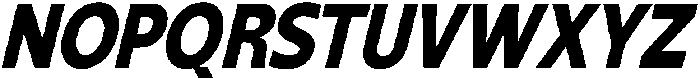 Shansio Extra Bold Italic otf (700) Font UPPERCASE