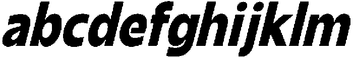 Shansio Extra Bold Italic otf (700) FONT