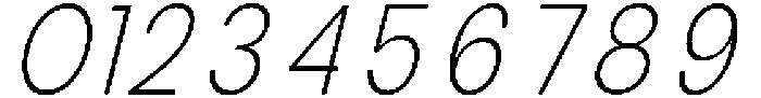 Shansio Extra Light Italic otf (200) Font OTHER CHARS
