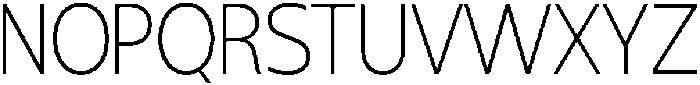 Shansio Extra Light otf (200) Font UPPERCASE