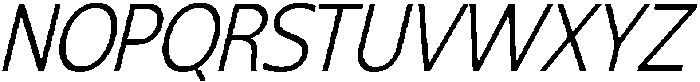 Shansio Light Italic otf (300) Font UPPERCASE