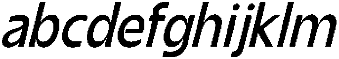 Shansio Medium Italic otf (500) FONT