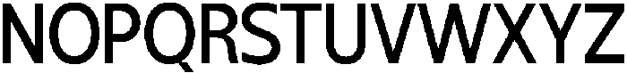 Shansio Medium otf (500) Font UPPERCASE