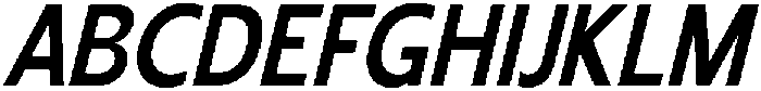 Shansio Semi Bold Italic otf (600) Font UPPERCASE