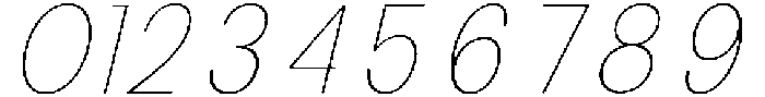 Shansio Thin Italic otf (100) Font OTHER CHARS