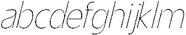 Shansio Thin Italic otf (100) FONT