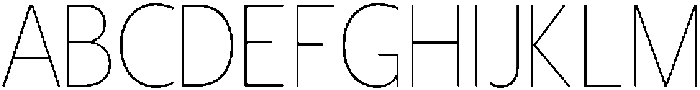 Shansio Thin otf (100) Font UPPERCASE