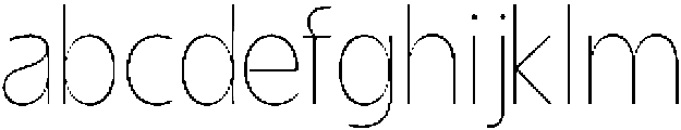 Shansio Thin otf (100) FONT