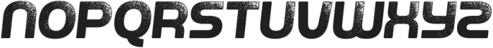 Shaolin Rubbly Italic otf (400) Font UPPERCASE