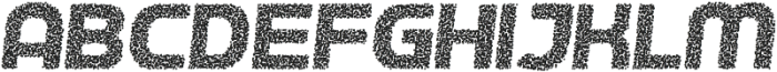 Shaolin Speckle Italic otf (400) Font UPPERCASE