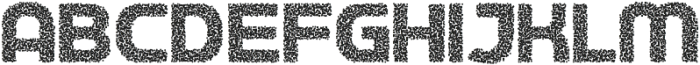 Shaolin Speckle otf (400) Font UPPERCASE
