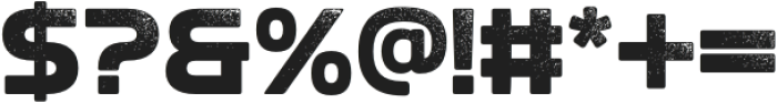 Shaolin Worn otf (400) Font OTHER CHARS